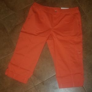 Cargo crop pants